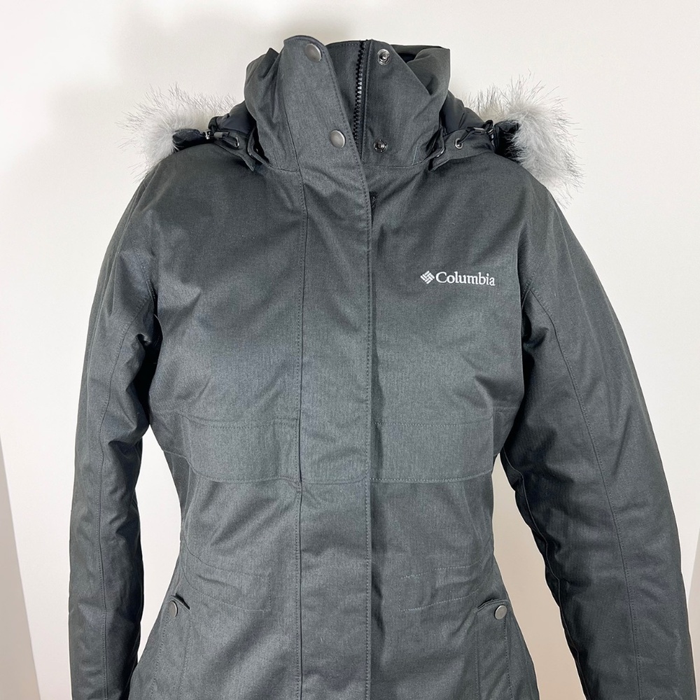 New without Tags - Columbia Apres Arson II Long Down Hooded Jacket - Size L